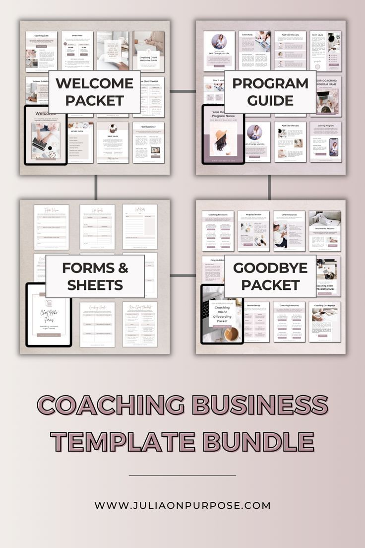 Business Coach Templates — Editable Canva – Make your coaching brand stand out! This editable template kit gives you branding assets + business templates ready to customize in Canva. Easy, professional, and ready for action. Instant access → Get the templates today → #CoachingBusiness #EditableTemplates #BrandingKit